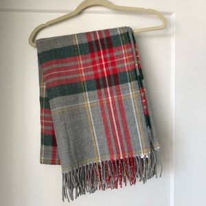 J Crew Plaid Blanket Scarf w/ Tags!!